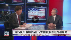 Tucker Carlson interviewis Robert F. Kennedy, Jr.